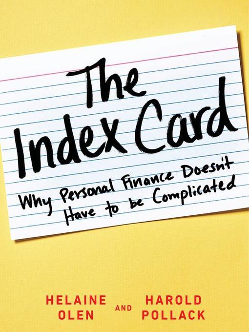 Cover image for The Index Card